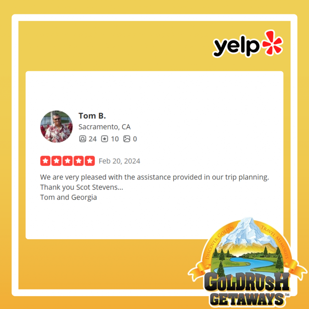 Goldrush Getaways member experiences