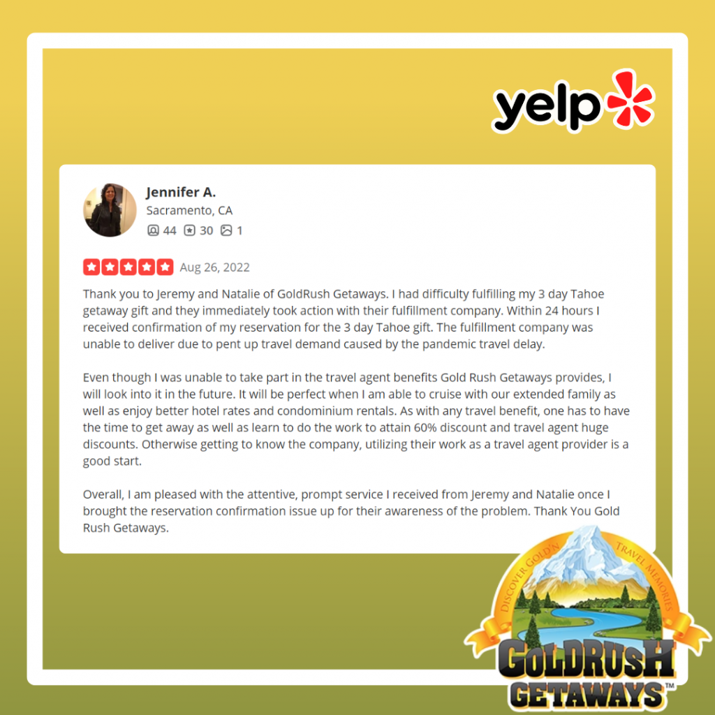 Goldrush Getaways travel business opportunities