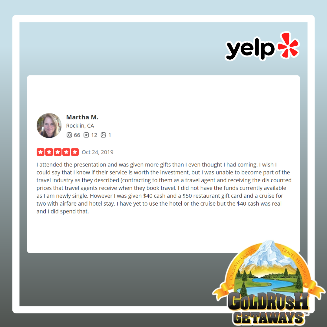 how Goldrush Getaways trains travel agents